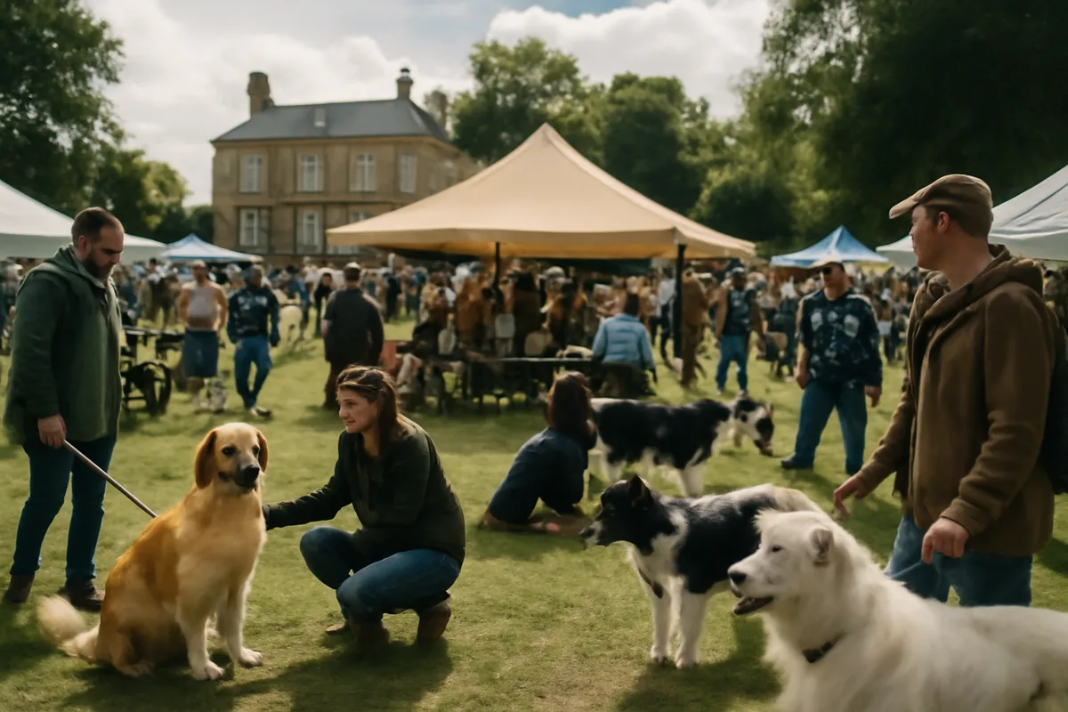 All About Dogs Show — Knebworth (illustrative image)
